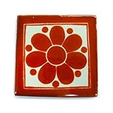 【B'stile】絵画のような壁タイル「メキシコタイル」CMT-C7（陶器質｜100mm角｜屋内壁/屋外壁用）1枚