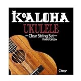 Ko'Aloha 【KoALOHA String Set】FLK-TLG ウクレレ Low-G弦セット テナー用（KoALOHAウクレレ 初期搭載弦 クリアフロロカーボン ）