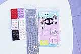 Lady 's 6pcs 2フックブラExtender and aペアInvisibleブラ肩ストラップと3ピースブラ変換クリップ