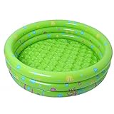 Firlar プール 安心の3気室 底もフワフワ ビニールプール　ベビープール ピンク、グリーン、ブルー、オレンジ　四色選べる　80＊28ｃｍ