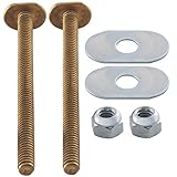 LDR 503 3125 Toilet Bolt Set, 5/16-Inch by 3-1/2-Inch [並行輸入品]