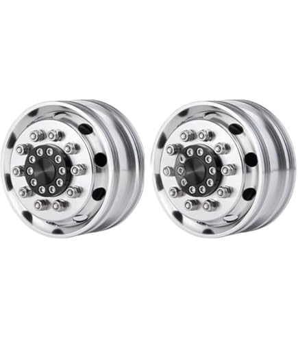 Amazon | 1/14トレーラー RCロッククローラーホイールリム