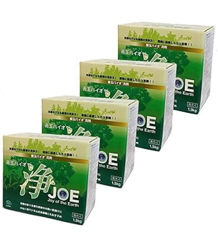 Amazon.co.jp: エコプラッツ 善玉バイオ浄 JOE 無香料のエコ洗剤 粉末