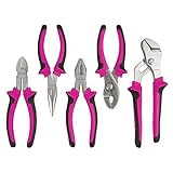 The Original Pink Box PB5PL 5-Piece Pliers Set, Pink [並行輸入品]