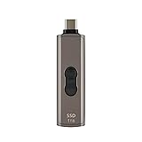 トランセンド ポータブルSSD 1TB USB 10Gbps 最大1050 MB/s Type-C メタルケース TS1TESD330C