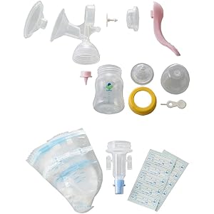 【セット買い】 カネソン 母乳バッグ 100ml 20枚入 + さく乳器本体 ママらくハンドα + 母乳バッグコネクター 【セット買い】 カネソン 母乳バッグ 100ml 20枚入 + さく乳器本体 ママらくハンドα + 母乳バッグコネクター