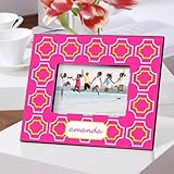 PERSONALIZED PINK LATTICE PICTURE FRAME by JDS [並行輸入品]