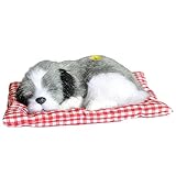 Kanemt ものまね　こえまね　ぬいぐるみ　おもちゃ　車のデコレーション　ミニワンチャン　グレー