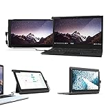 サンワダイレクト 12.5インチ モバイルモニター Type-C/USB 接続 拡張 複製 ノ...