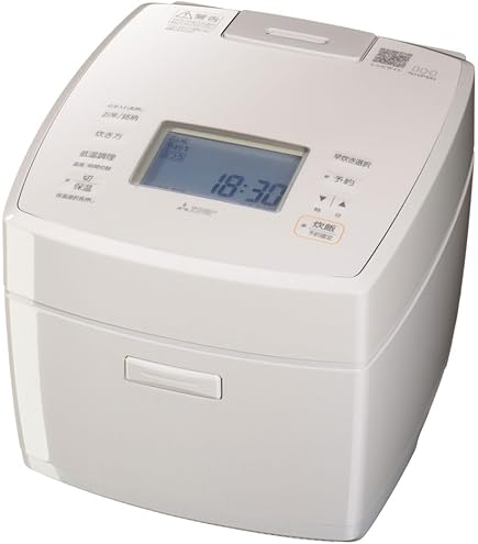 Amazon | 三菱電機 IH 炊飯器 5.5合 備長炭 炭炊釜 日本製 可変超音波