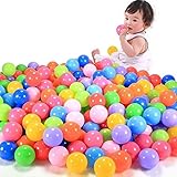 leegor教育おもちゃ200pcsカラフルなボール楽しいボールソフトプラスチック海洋ボールベビーキッドおもちゃSwim Pitおもちゃ非毒性no smell