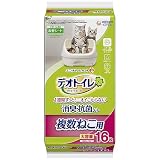 デオトイレ システムトイレ用 複数ねこ用消臭・抗菌シート 16枚