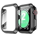 【2枚セット】Marge Plus Apple Watch ケース Apple Watch 保護フィルム 44mm コンパチブル Apple
