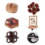 Baosity 全6個　知性おもちゃ　木のおもちゃ　贈り物　子供　余暇時間