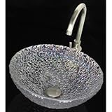 JSG Oceana 005-303-100 Pebble Vessel, 16", Champagne Gold [並行輸入品]