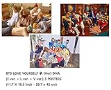 BTS - LOVE YOURSELF 承 [Her] DNA [E ver + L ver + V ver] 3 POSTERS(42 x 29.7cm)