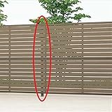 LIXIL 新日軽　セレビューフェンス用2段柱　控え柱なし・60角用　2段自在柱（60角）　高さ：1800用 　シャイングレー