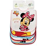 Minnie Mouse Deluxe Terrycloth & Vinyl Bib by Disney