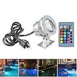 LIXADA LED潜水ライト 防雨型 屋外対応 IP68防水 全16色に切替 クリスマス ウェディング パーティー 誕生日に最適 1リモコン