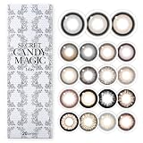 【新スペックモデル】【secret candymagic公式店】 カラコン secret candymagic 1day【20枚入り】 ラメベージュ PWR:-4.00【度あり/度なし】 シークレットキャンディーマジック ワンデー 1day 高含水 着色直径:14.0mm