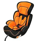 オリジナルチャイルドシートGPX２　ブラック×オレンジ　約1歳～11歳まで