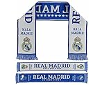 Real Madridスカーフブルーホワイト布[ ab3934 ]