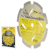 IVY Classic 36496 7-1/4-Inch 4 Tooth Fiber-Cement Cutting Poly-Crystalline Diamond Circular Saw Blad