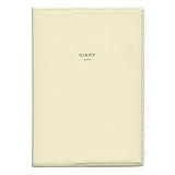 B6 月間ブロック 見開き キトリ【クリーム】＜2016年1月から2016年12月対応＞ 16AA