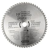 ATE Pro. USA 33016 60 Teeth Carbide Blade, 10" [並行輸入品]