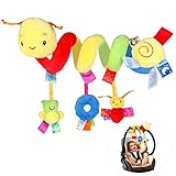 NUOLUX Kid Baby Crib Cot Pram Hanging Rattles Spiral Stroller Car Seat Toy with Ringing Bell [並行輸入品]
