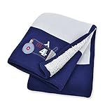 Just Born Sweater Knit Blanket, Retro Ride by Just Born [並行輸入品]