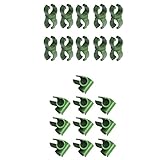 Dovewill ユニバーサル　クロスタイプ　20個セットクリップ　植物サポート　ラントサポートクリップ　全4サイズ　 - 20mm