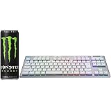 【Amazon.co.jp 限定】 Logicool G ロジクール G ゲーミングキーボード G913-TKL-TCWH + アサヒ飲料 モンスターエナジー 355ml×24本 [エナジードリンク]