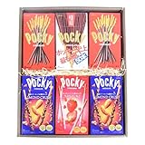 グリコ ポッキー(4種・12個)ギフトセット E おかしのマーチ(omtma8588gkk）