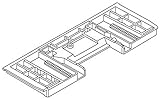 LIXIL(リクシル) INAX シャワートイレ用付属部品 本体取付プレート KA22-105A