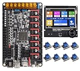 BIGTREETECH Octopus V1.1 32ビットコントロールボード + TFT35 E3 V3.0.1 タッチスクリーンディスプレイ + 8xTMC2209 V1.3 ステッピングモータードライバー DIY Voron V2.4 3Dプリンターコントローラーボード Klipper Raspberry Pi対応