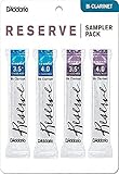D'Addario WOODWINDS (ダダリオウッドウインズ)レゼルヴ B♭クラリネット リード サンプラーパックR3.5+ R4.0 RC3.5+ RC4.0、DRS-C355
