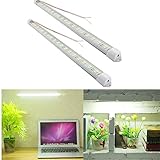 SOLMORE LEDテープライト 2本セット ストリップライト 36LED 5730SMD 防水IP22 電源プラグなし アルミニウム材料 ウォームホワイト 高輝度 照明 屋内 車用 DC 12V