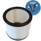 HQRP HEPA Cartridge filter fits Shop-Vac wet/dry vacs 18.9ls and above (except 18.9l portable model 