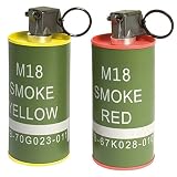 G96 G&G ARMAMENT G-07-045 Mock M18 Smoke Grenade Shape BB Loader Set Red/Yellow スモークグレネード型 レッド/イエロー