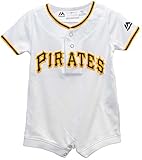 Pittsburgh Pirates Homeクールベース新生児ロンパース