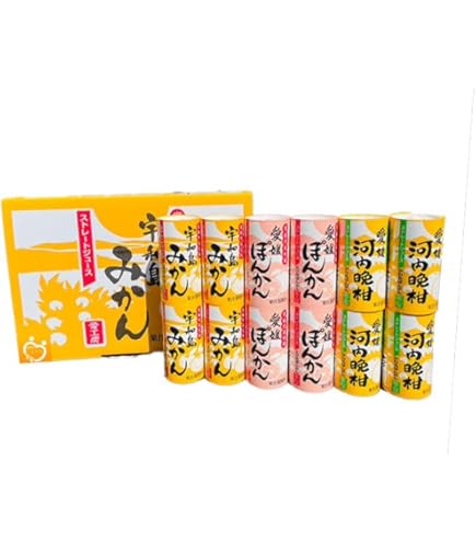 Amazon.co.jp: 愛工房 みかんジュース 3種飲み比べセット 21本 宇和島