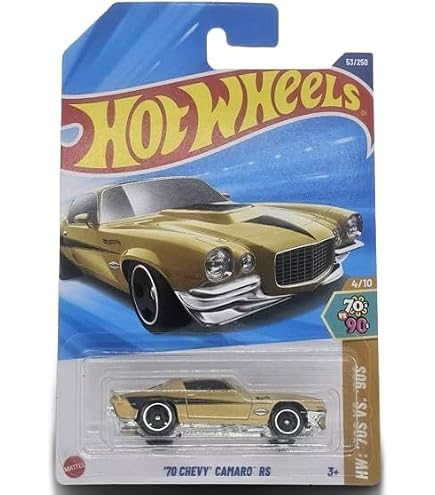 Amazon | Hot Wheels '70 Chevy Camaro RS, [Orange] 179/250 Then and