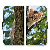 iPhone13 mini 用 ケース 手帳型 アイフォン13 ミニ スマホケース 猫 ねこ 写真 可愛い おしゃれ 04