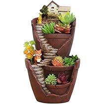 ユニークな階段付き植木鉢 ユニークな階段付き植木鉢