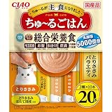 チャオ (CIAO) ちゅ~るごはん とりささみバラエティ 14g×20本 猫用おやつ