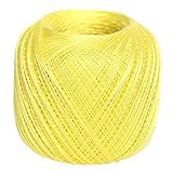 オリムパス製絲 エミーグランデ レース糸 合細 Col.541 イエロー系 50g 約218m