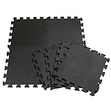 昭和化学 ジョイントマット EVA 30 8枚入り ブラック 30×30×1.2cm