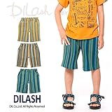 (ディラッシュ) DILASH盛夏'16/マルチストライプハーフパンツ 80 ネイビー