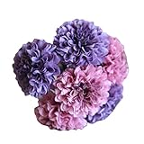 Bulary 造花 デイジー シルク造花 フラワーアレンジ フラワーギフト インテリア 観葉植物 雑貨 家庭飾り 清新系 ロマンチック ローズ 本物にそっくり 家 結婚式 パーティー お祝い 誕生日の